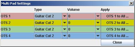 OTS Editor Multi Pad